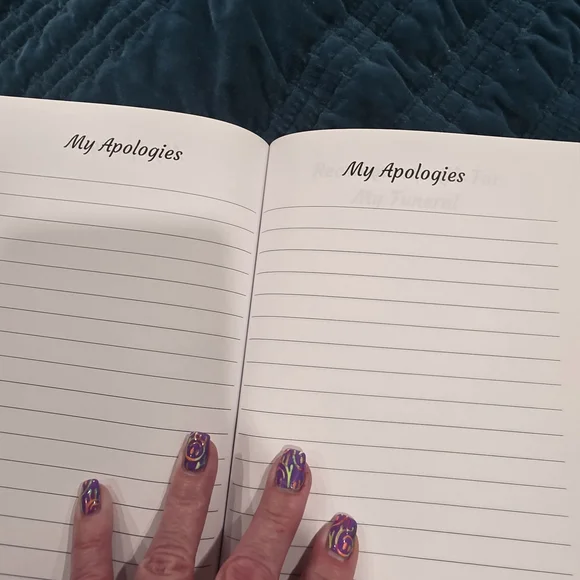 Floral End of Life Organizer Planner - Picture 8 of 11